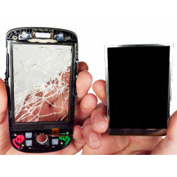 Замена HTC Hero ЖК-экрана