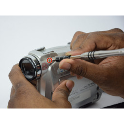 Замена передней панели Canon ZR70MC