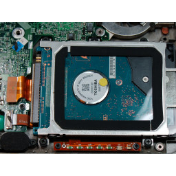 Замена жесткого диска Dell Latitude X300