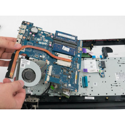 Замена материнской платы HP 15-af013cl